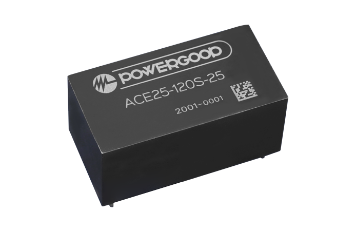 ACE25 Series - 2×1 compact size 25W AC DC module