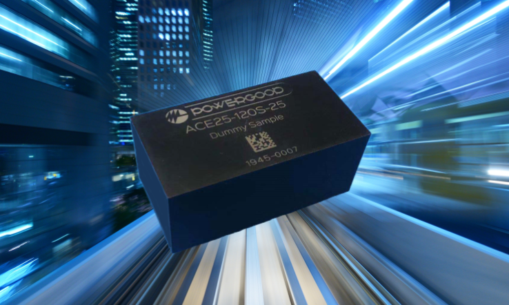 New Release！ACE25 Series - 2×1 compact size 25W AC DC module