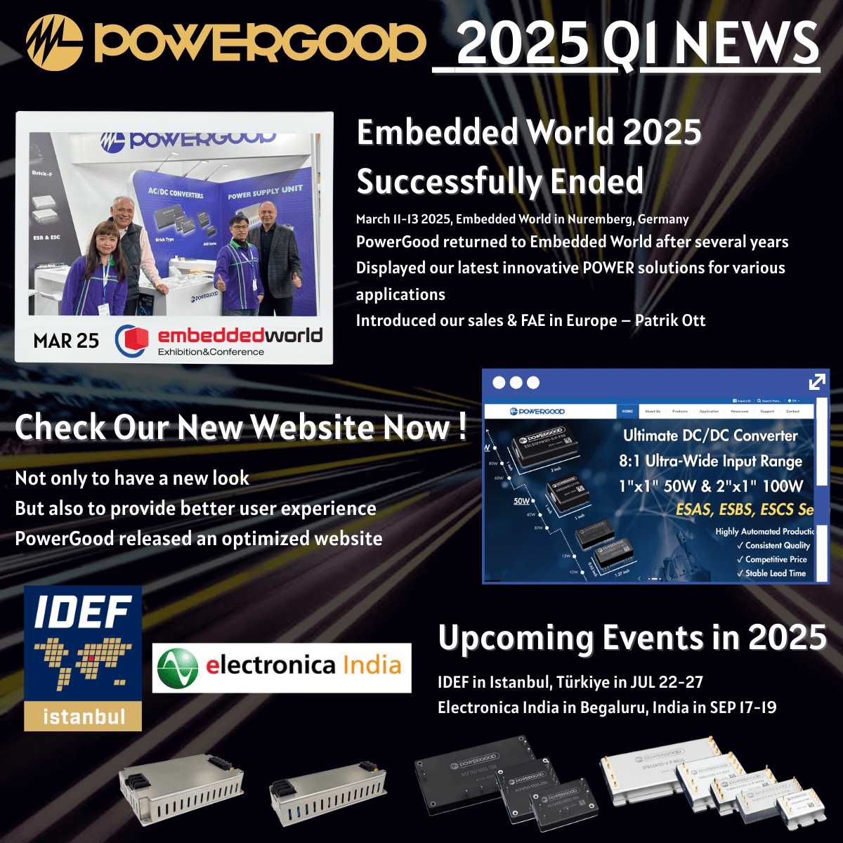 2025 Q1_ Nuremberg Embedded World Expo - Great Success